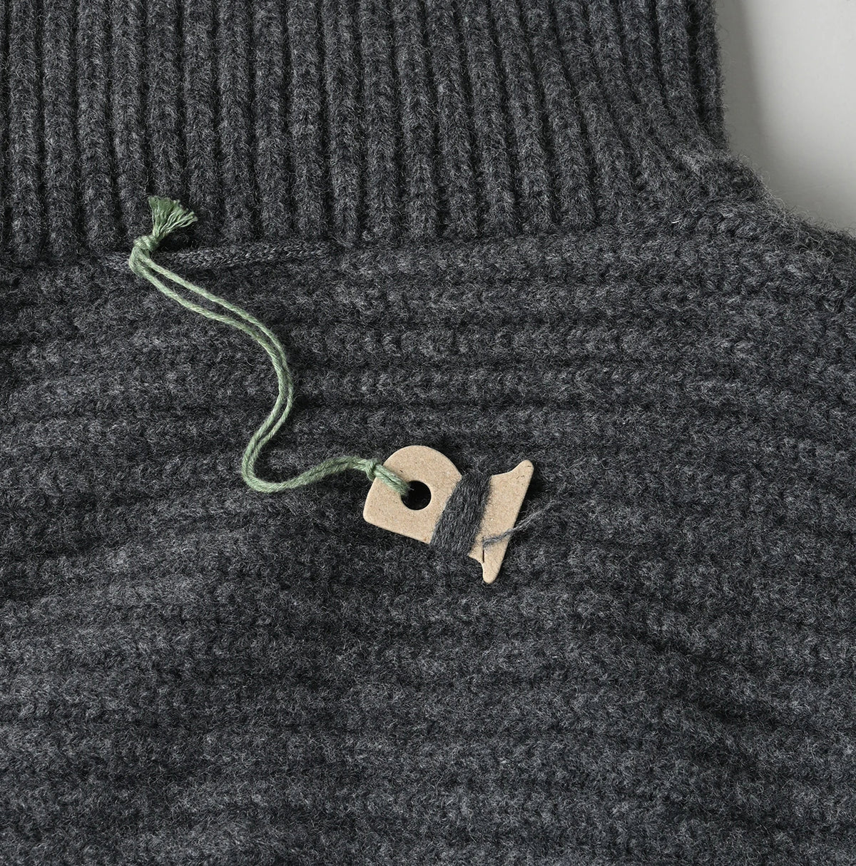 45R Rib Felted Wool Snow Blouson