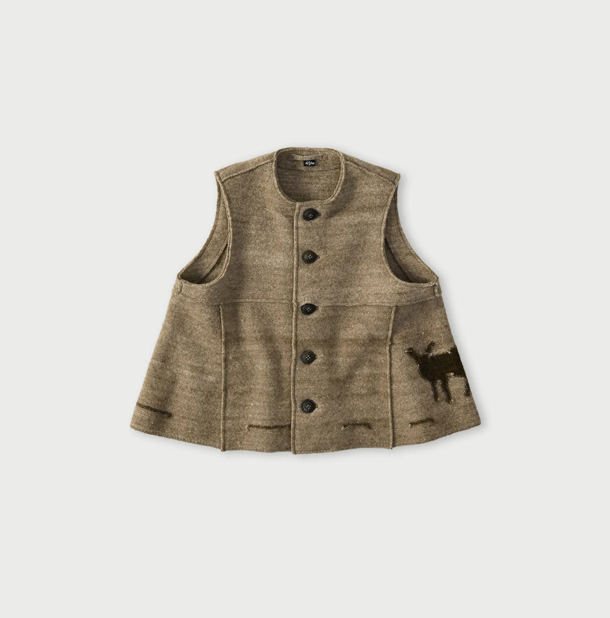45R Donkey Felted Tent Vest