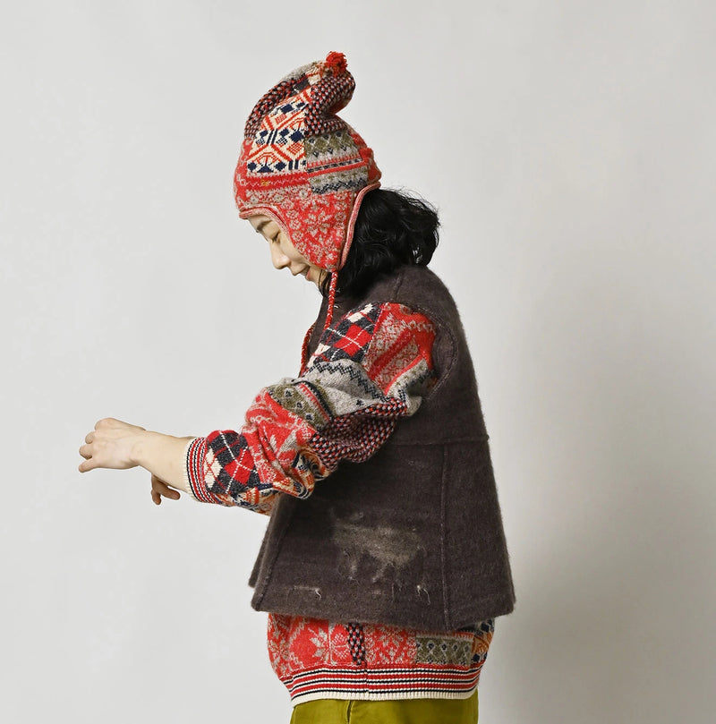 45R Donkey Felted Tent Vest - Image 6