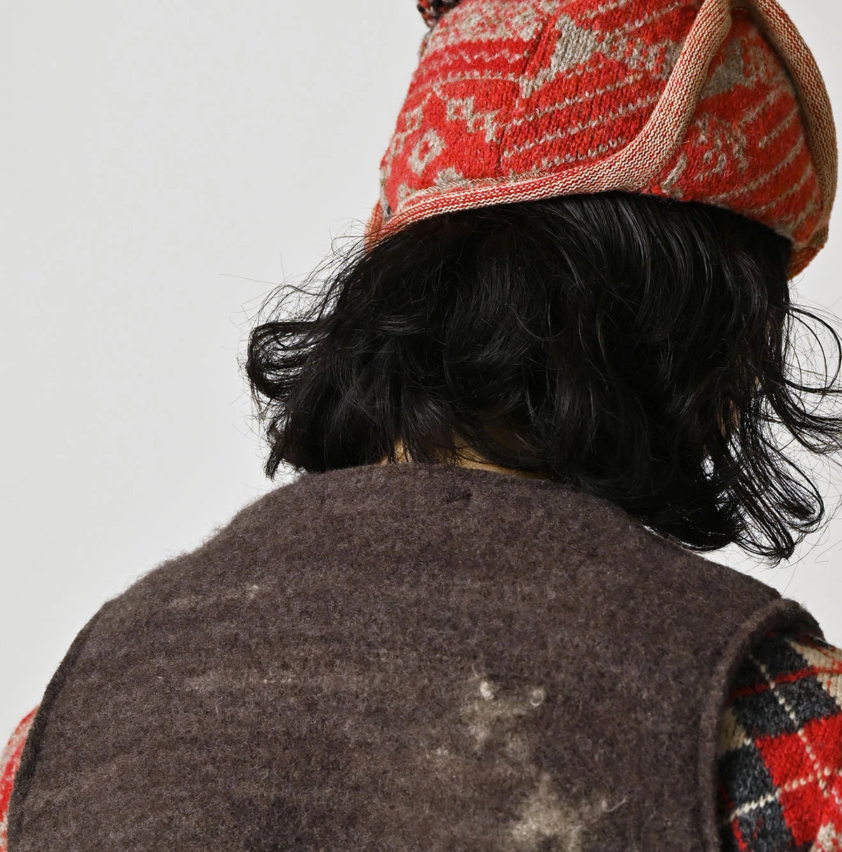 45R Donkey Felted Tent Vest - Image 12