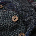 45R Felted Jacquard Patchwork Vest