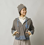 45R Float Felted Petit Hoodie