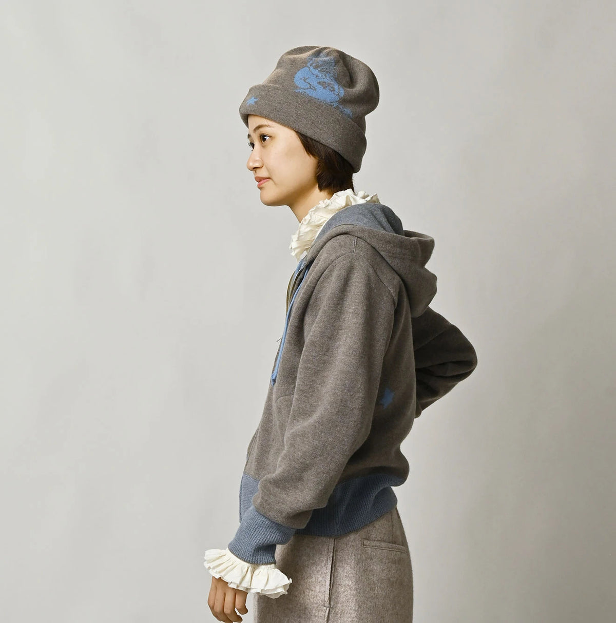 45R Float Felted Petit Hoodie - Image 6