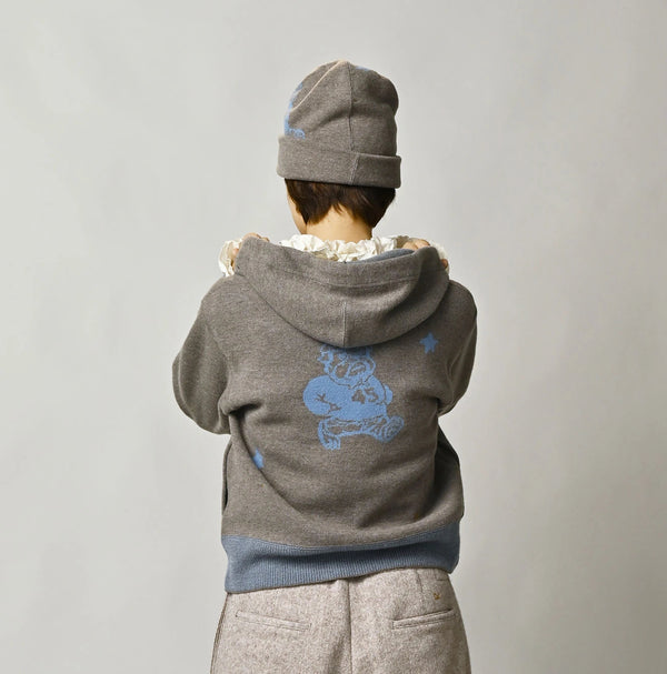 45R Float Felted Petit Hoodie