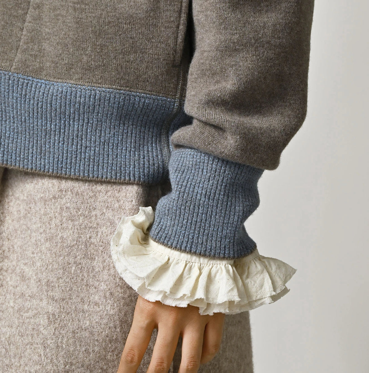 45R Float Felted Petit Hoodie