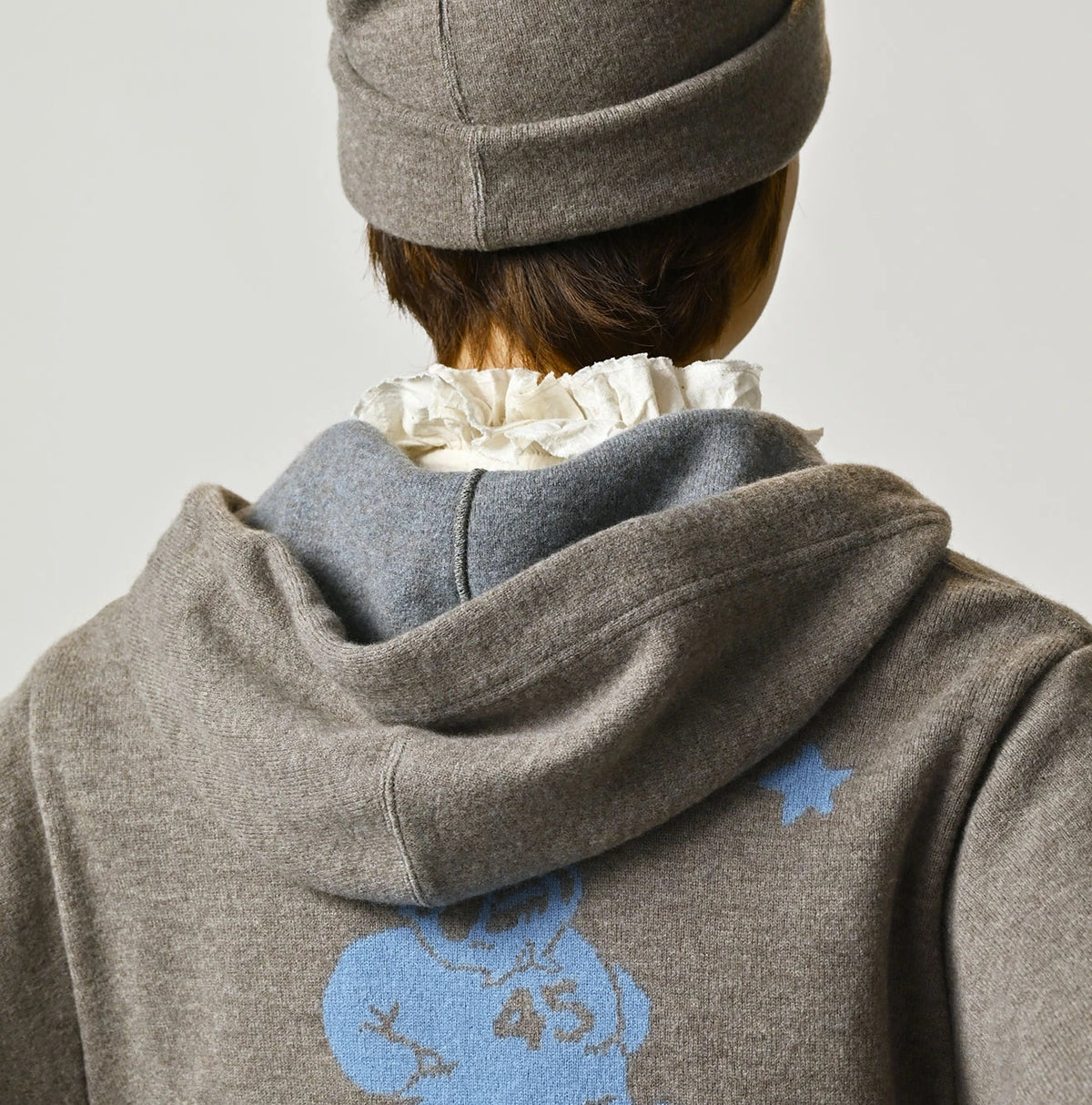 45R Float Felted Petit Hoodie