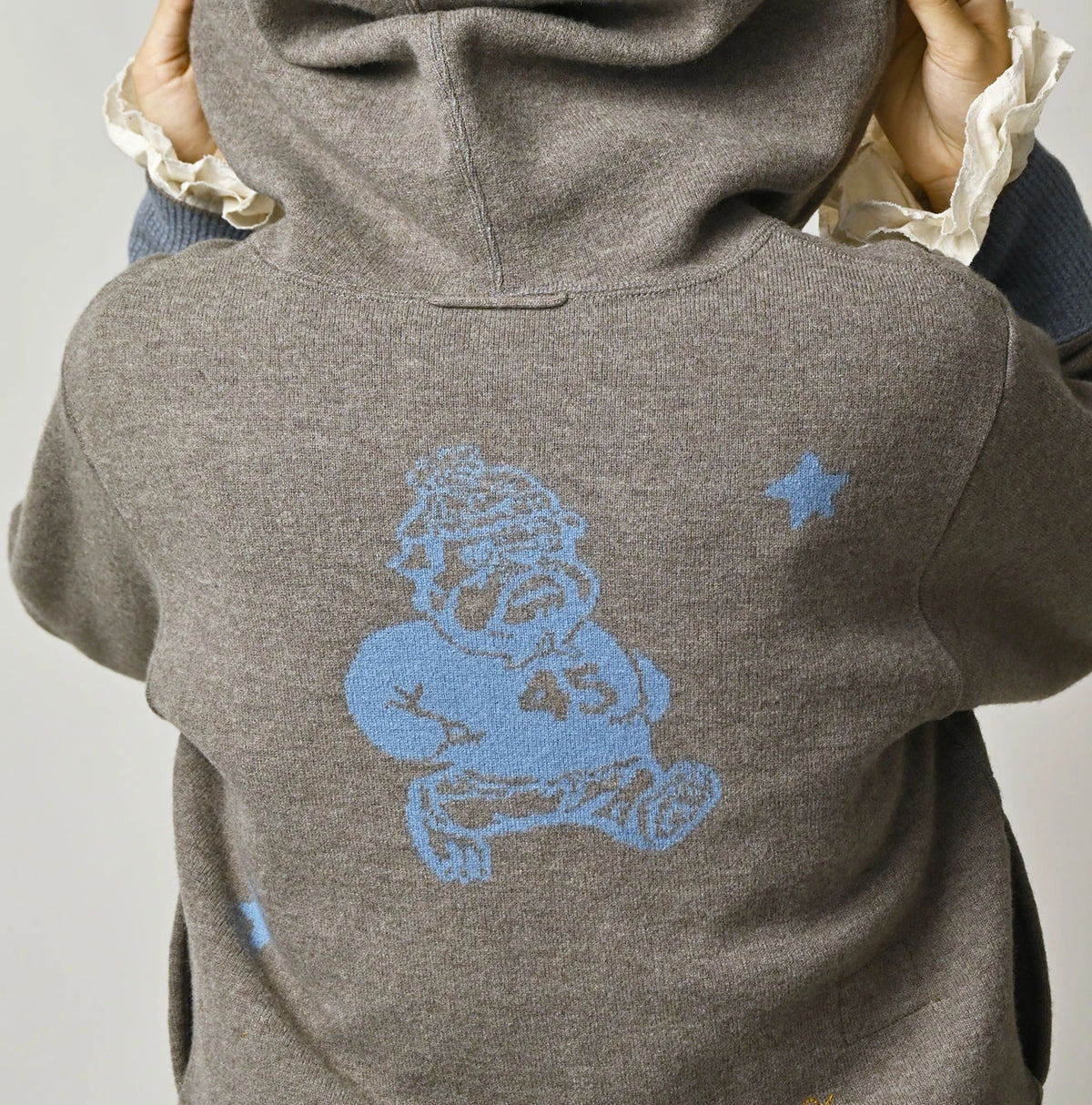 45R Float Felted Petit Hoodie - Image 13