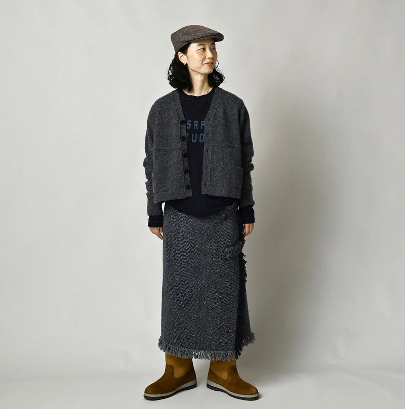 45R Shetland Felted Tent Bolero - Image 9