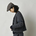 45R Shetland Felted Tent Bolero