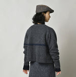 45R Shetland Felted Tent Bolero