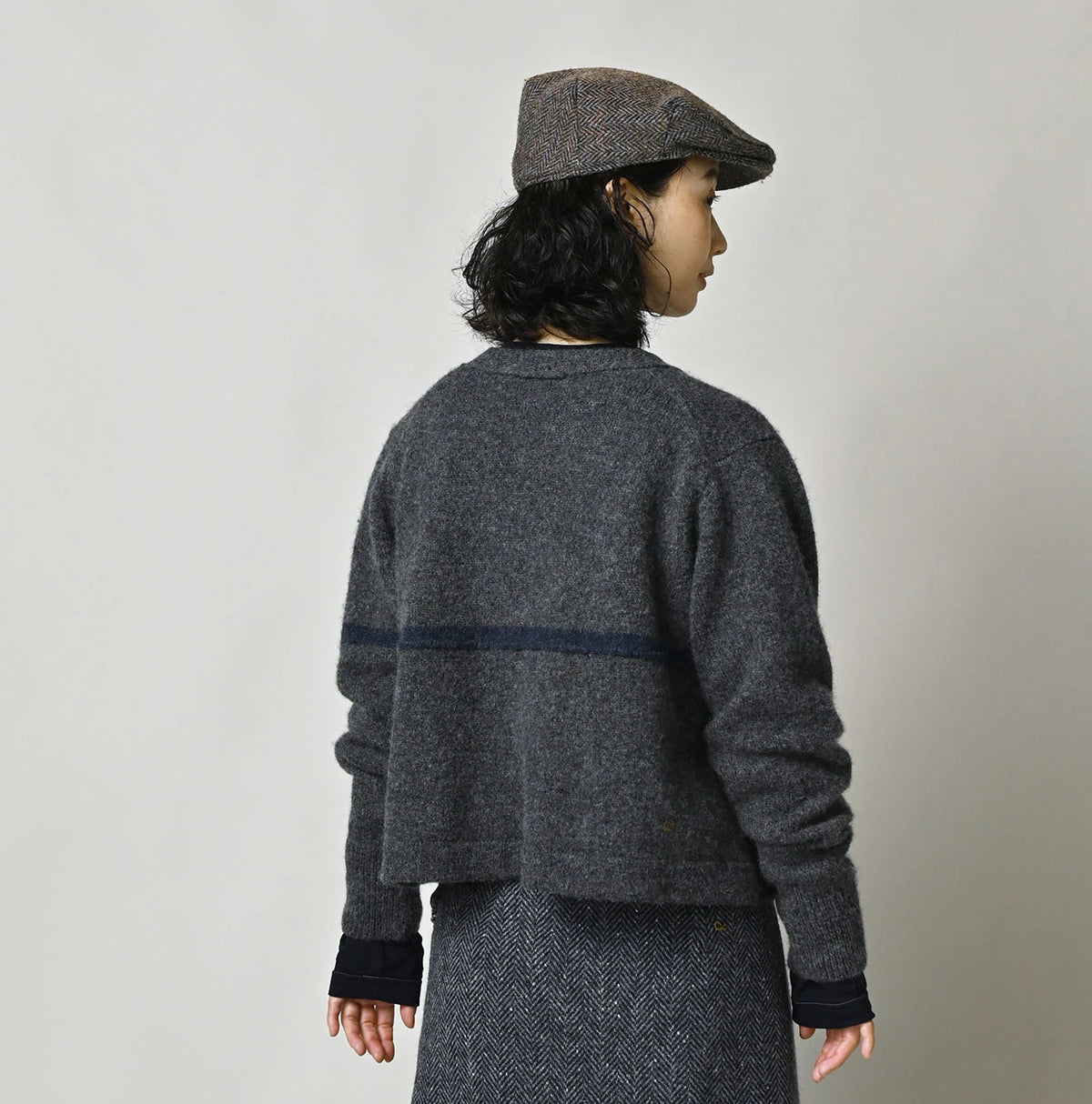 45R Shetland Felted Tent Bolero - Image 12