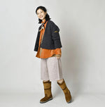 45R Shetland Felted Tent Bolero