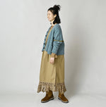 45R Shetland Felted Tent Bolero