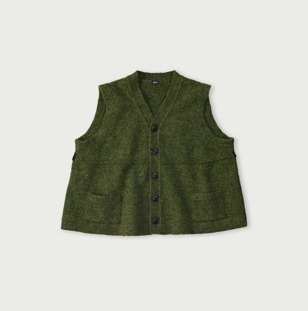 45R Shetland Felted Vest