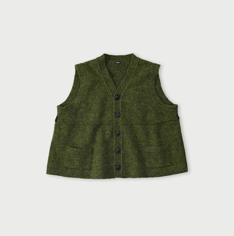 45R Shetland Felted Vest - Image 1