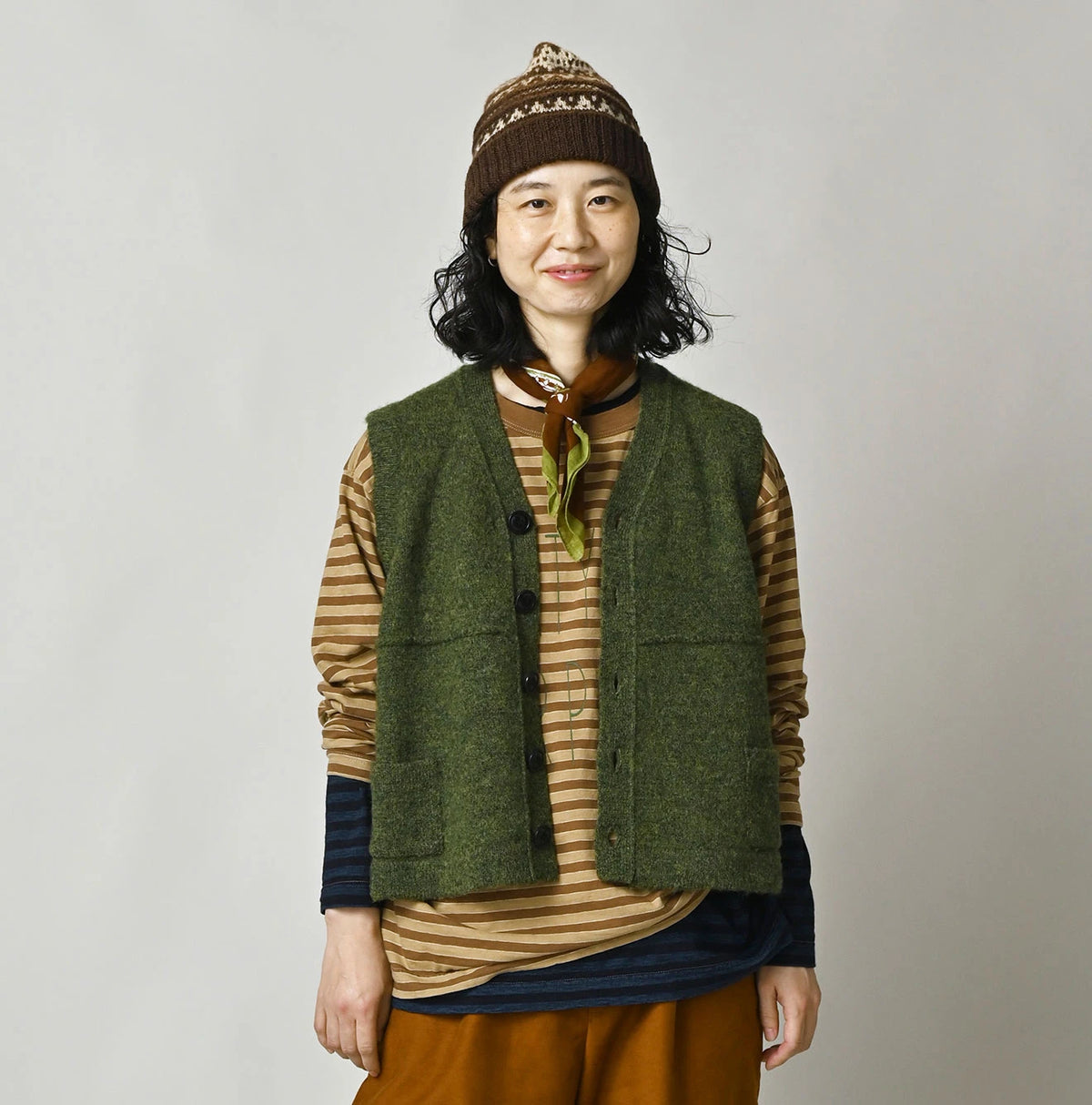 45R Shetland Felted Vest - Image 5