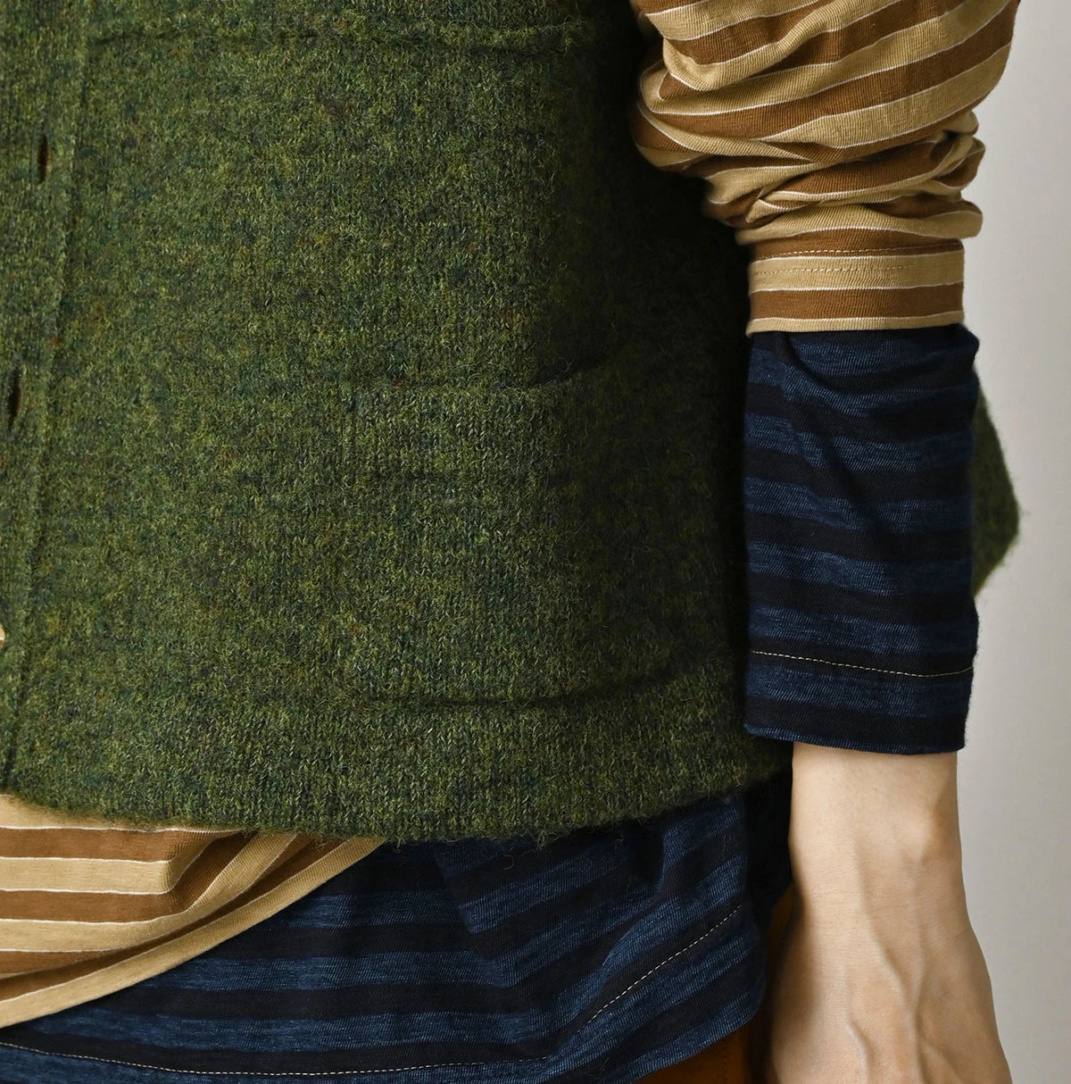 45R Shetland Felted Vest
