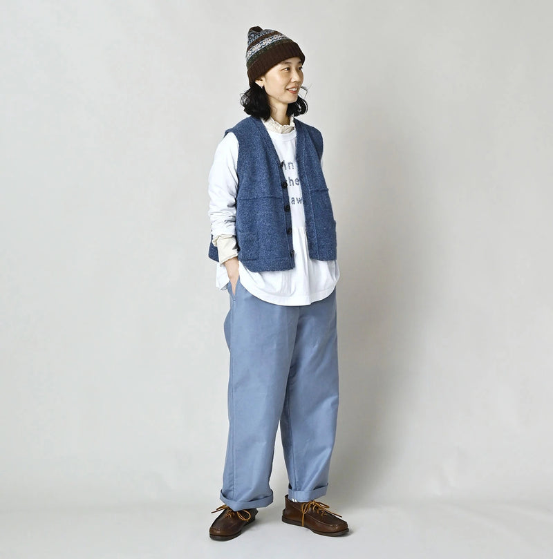 45R Shetland Felted Vest - Image 19