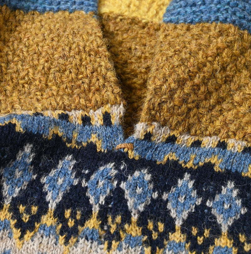 45R Tamatebako Patchwork Poncho