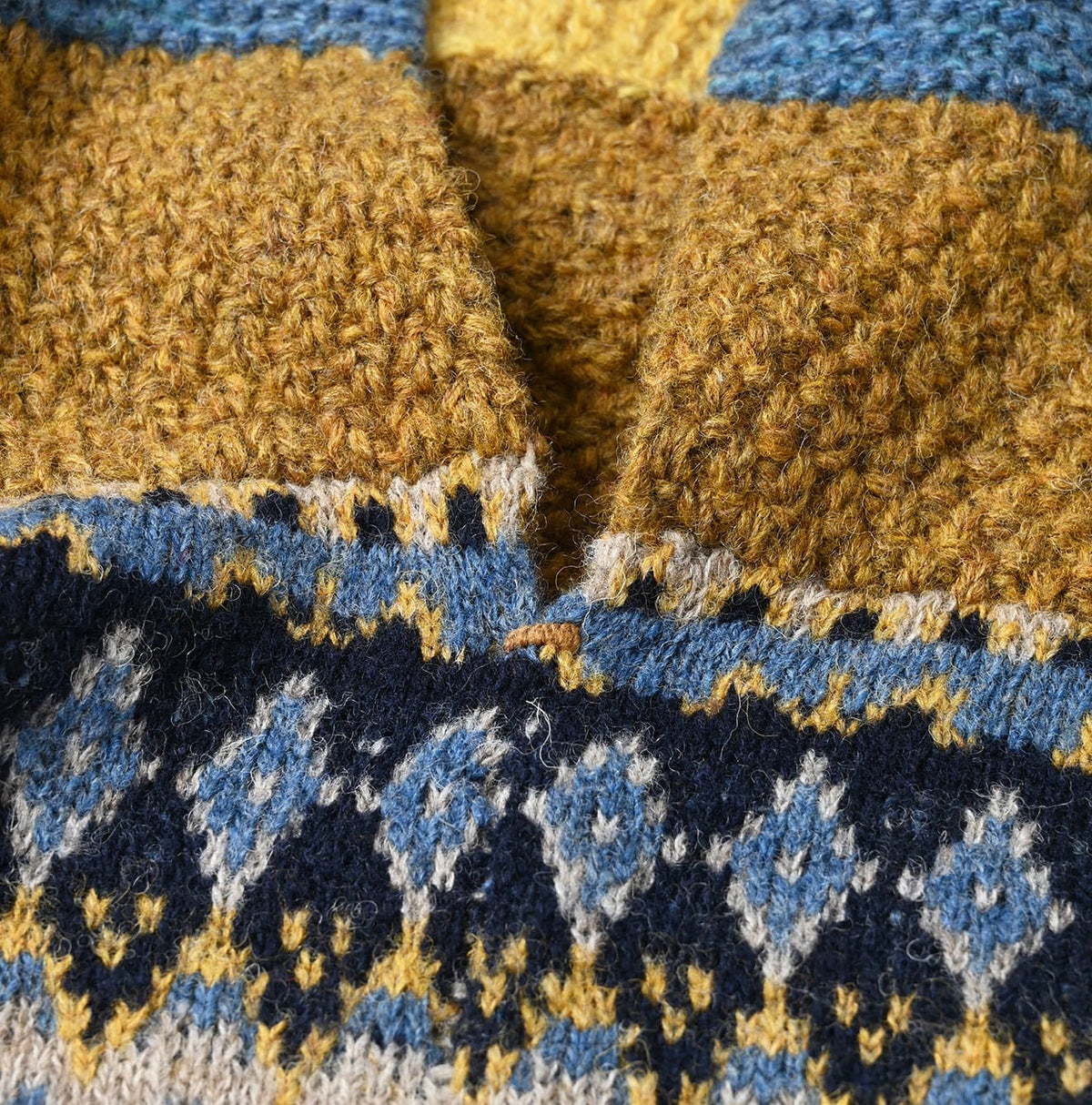 45R Tamatebako Patchwork Poncho