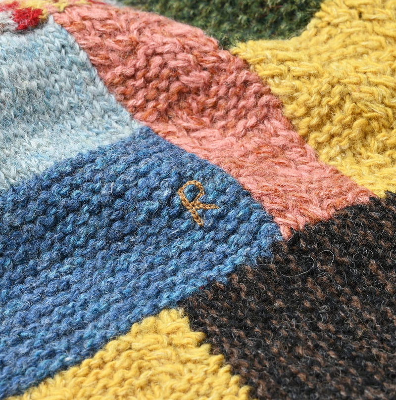 45R Tamatebako Patchwork Poncho