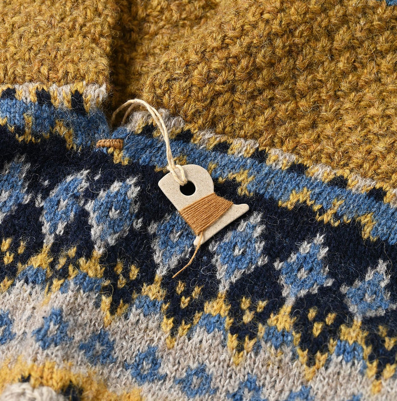 45R Tamatebako Patchwork Poncho