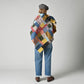 45R Tamatebako Patchwork Poncho