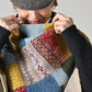45R Tamatebako Patchwork Poncho