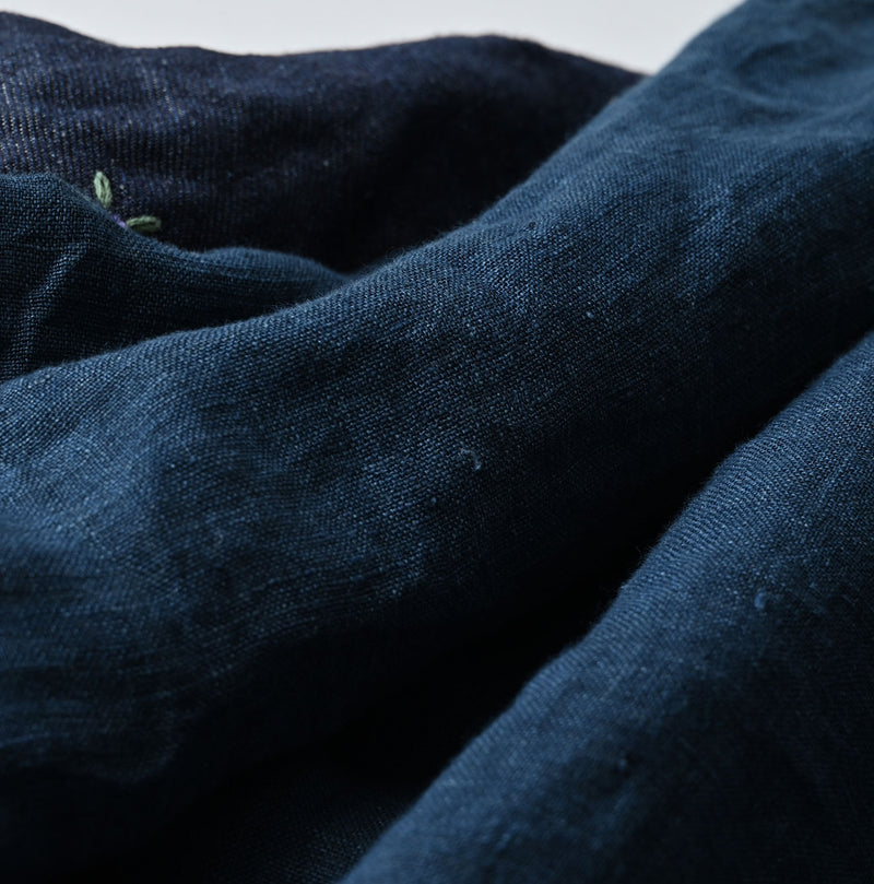 45R Ai Indigo Embroidery Bolero