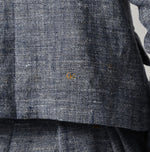 45R Indigo Cotton Linen Tweed Annie Mini Jacket