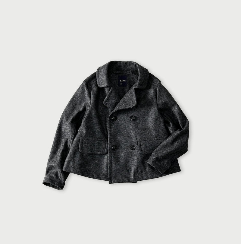 45R Jersey Flannel Annie Jacket (Gray Top-dyed)