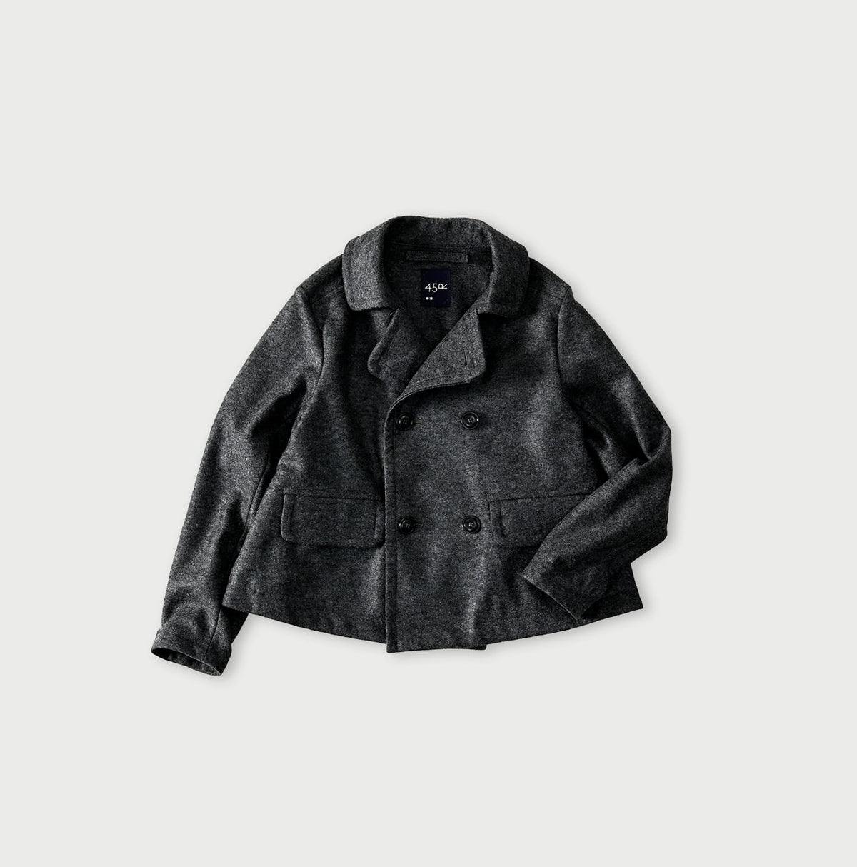 45R Jersey Flannel Annie Jacket (Gray Top-dyed)