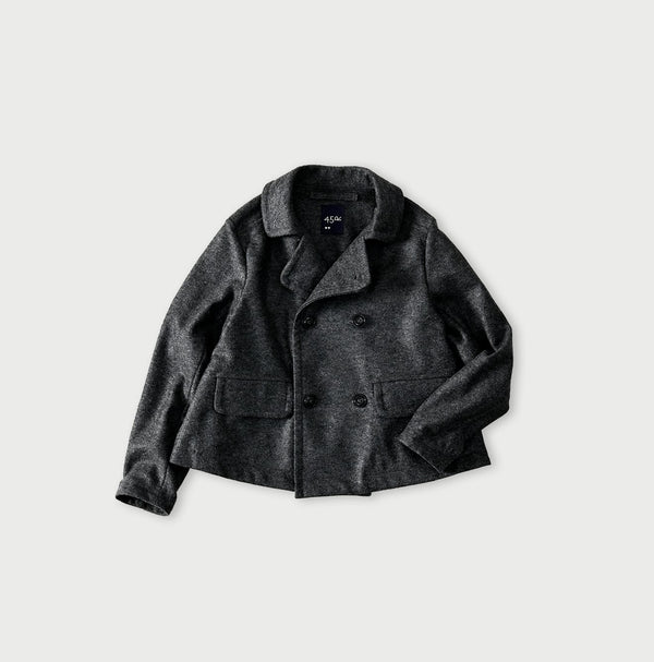 45R Jersey Flannel Annie Jacket (Gray Top-dyed)