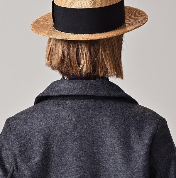 45R Jersey Flannel Annie Jacket (Gray Top-dyed)