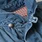 45R 45 Petit Denim Boyfriend Shirt Distressed