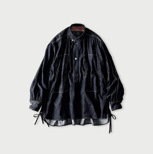 45 Petit Denim Boyfriend Shirt