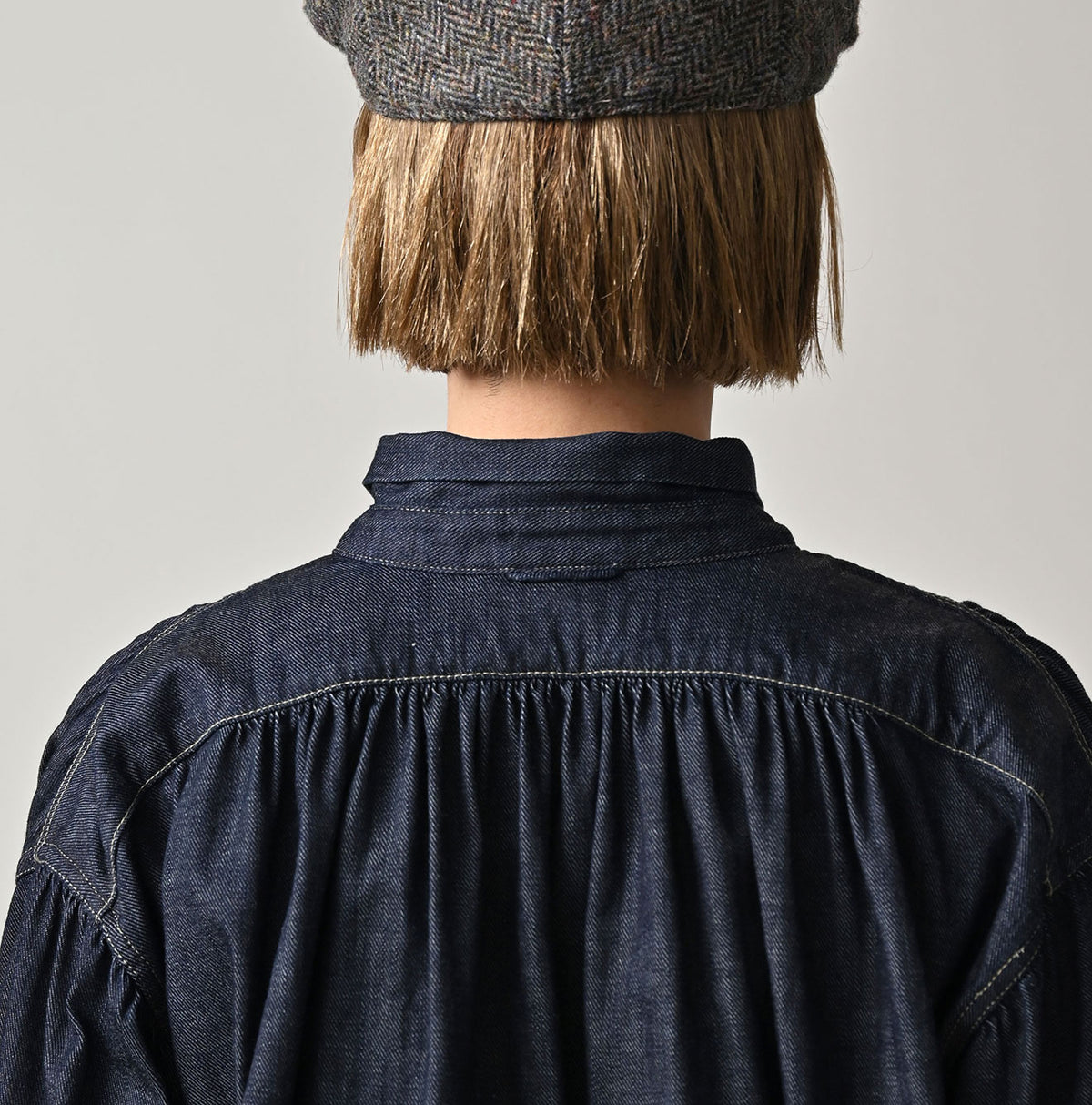 45R 45 Petit Denim Boyfriend Shirt