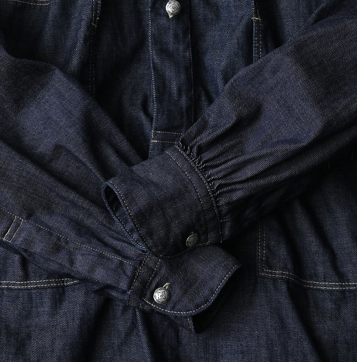 45R 45 Petit Denim Boyfriend Shirt