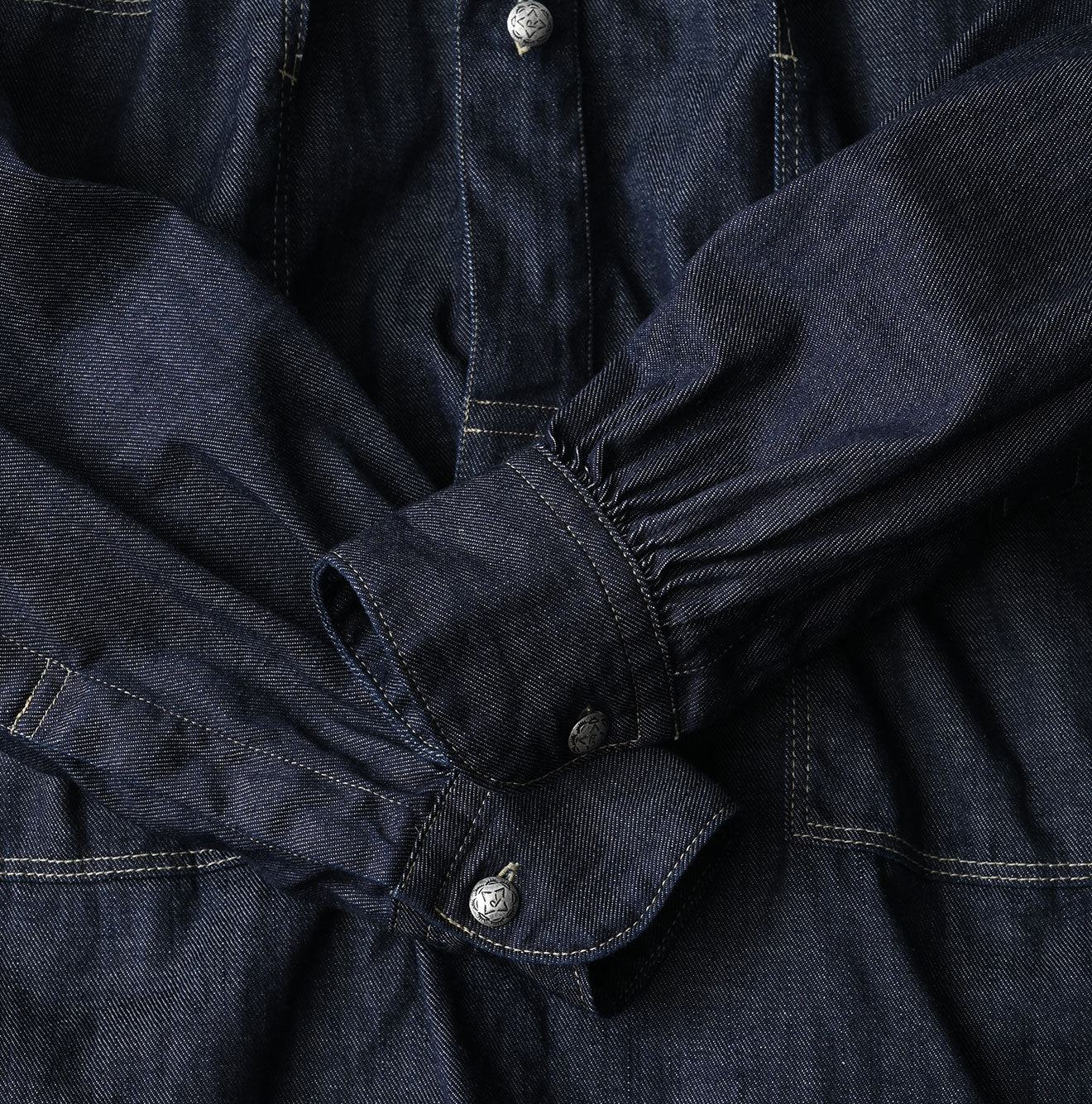 45R 45 Petit Denim Boyfriend Shirt