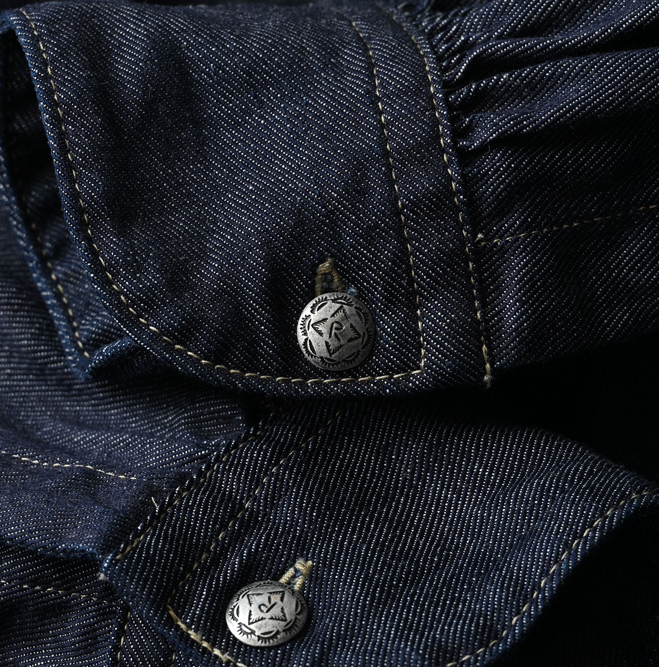 45R 45 Petit Denim Boyfriend Shirt