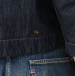 45R Mugihiko Denim Puff Sleeve Blouse