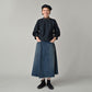 45R Mugihiko Denim Puff Sleeve Blouse