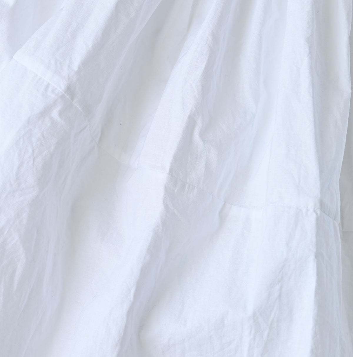 45R Supima Batiste Tuck-Gather Blouse