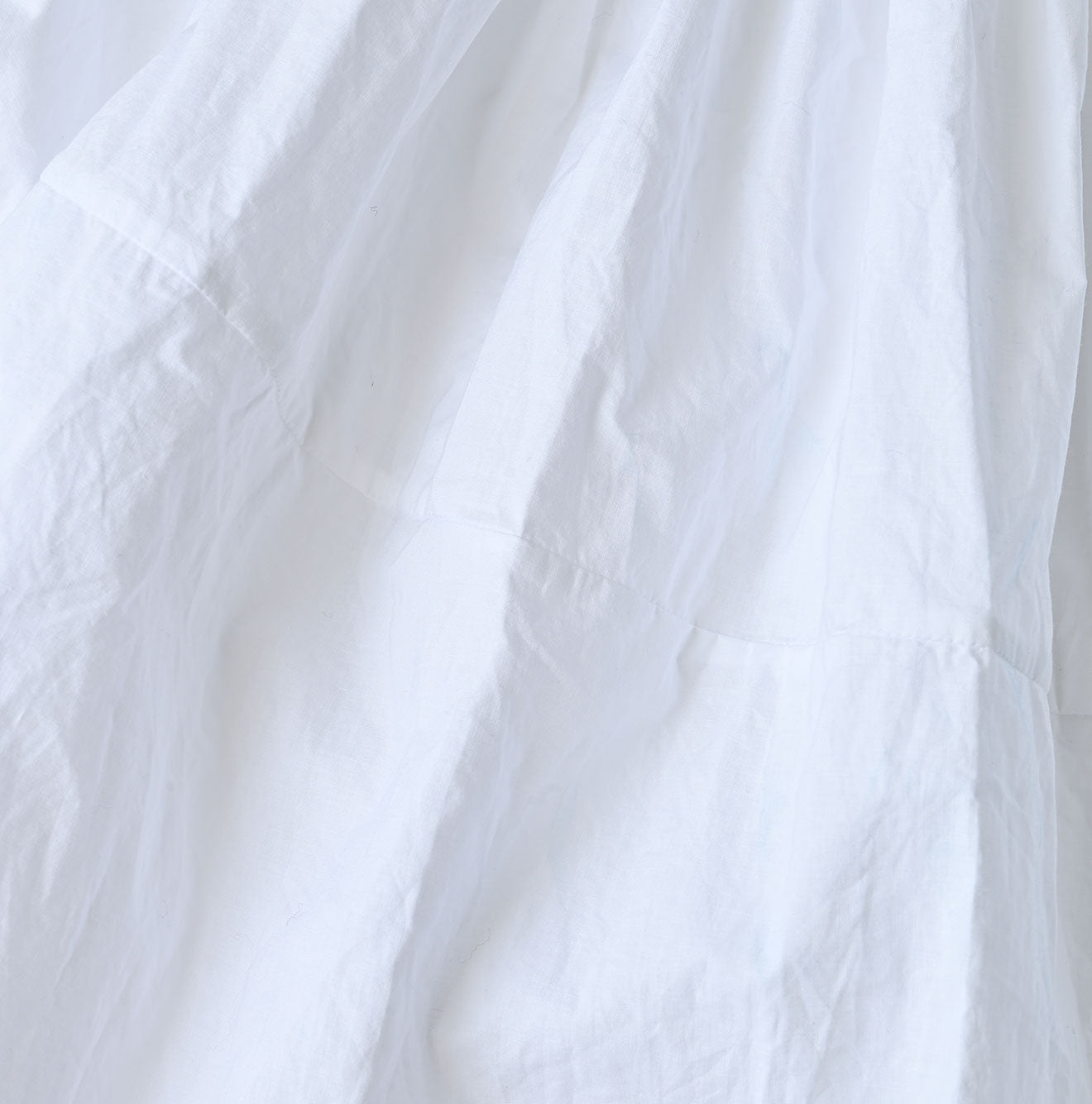 45R Supima Batiste Tuck-Gather Blouse