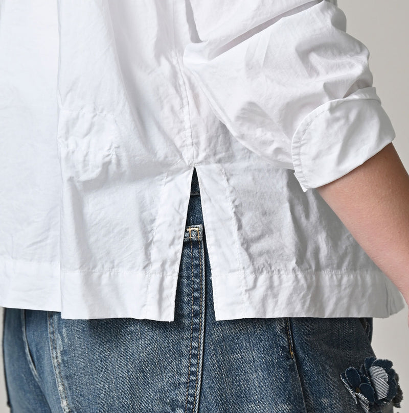 45R Supima Batiste Cutwork Blouse