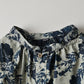 45R Indigo Bassen Rose Smocking Blouse