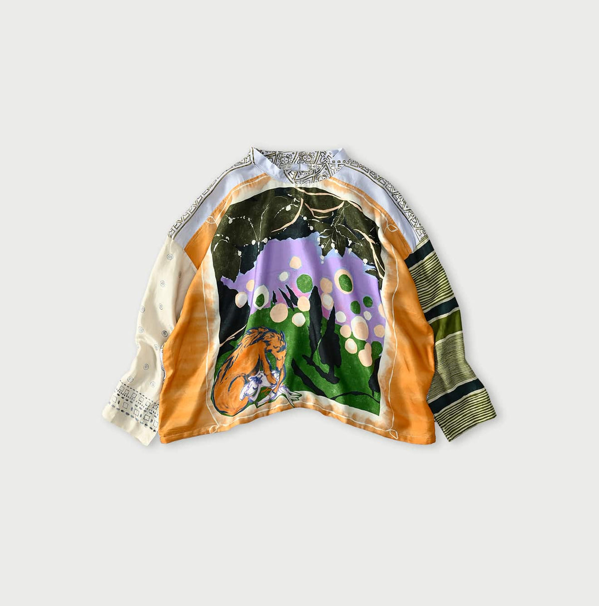 45R Picture Book Bandana Blouse