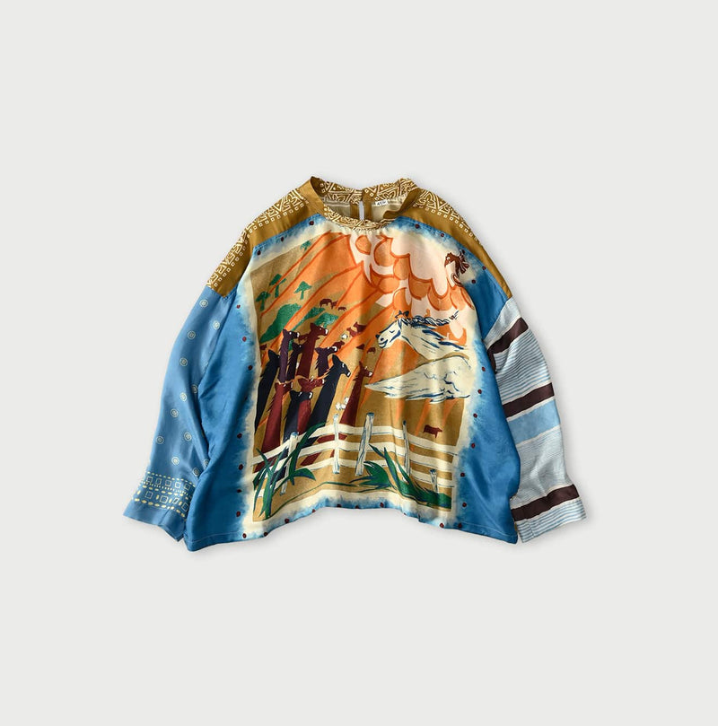 Picture Book Bandana Blouse