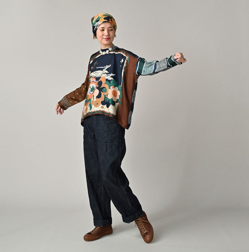 45R Picture Book Bandana Blouse