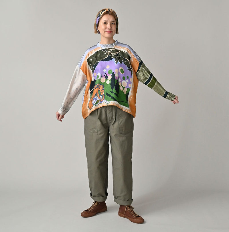 45R Picture Book Bandana Blouse